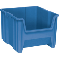 Contenants &agrave; empiler g&eacute;ants, 16,5" la x 17,5" p x 12,5" h, Bleu Cantin et fils
