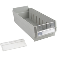 Replacement Drawer for KPC-HD Heavy-Duty Parts Cabinets, Plastic, 6-1/2" W x 14-4/5" D x 4" H, Grey Cantin et fils