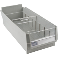 Replacement Drawer for KPC-HD Heavy-Duty Parts Cabinets, Plastic, 6-1/2" W x 14-4/5" D x 4" H, Grey Cantin et fils