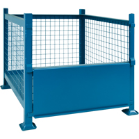 Contenants de vrac empilables, 34,5" la x 40,5" p x 30" h, Capacit&eacute; de 3000 lb Cantin et fils