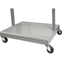 Mobile Tilt Bin Rack - Cart Only, Double-sided, 26-1/4" W x 22" D x 57-1/2" H Cantin et fils