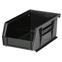 Stack & Hang Bin, 4-1/8" W x 3" H x 7-3/8" D, Black Cantin et fils
