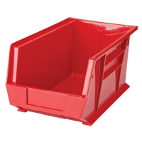 Bac empilable & &agrave; suspendre, 8-1/4" la, 7" h x 14-3/4" p, Rouge Cantin et fils