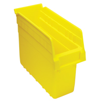 Store-Max Shelf Bins, 4-3/8" W x 8" H x 11-5/8" D, Yellow, 44 lbs. Capacity Cantin et fils
