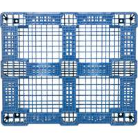 Palette en plastique RachoCell, Acc&egrave;s de Quatre c&ocirc;t&eacute;s, 48" lo x 40" la x 6-1/3" h Cantin et fils