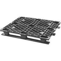 Palette empilable en plastique, Acc&egrave;s de Quatre c&ocirc;t&eacute;s, 48" lo x 40" la x 5-3/5" h Cantin et fils