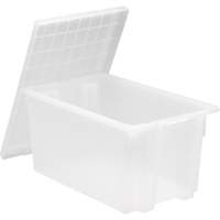 Contenant robuste Stack & Nest, 15" x 19,5" x 29,5", Transparent Cantin et fils