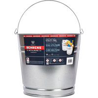 Seau, Acier galvanis&eacute;, 13 L Cantin et fils