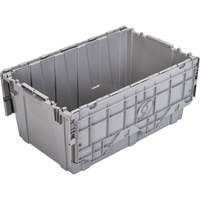 Bac emboîtable FP243C FliPak, 26,9" x 16,9" x 12,1", Gris Cantin et fils