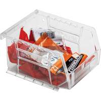 Crystal Clear Ultra Bins, 4-1/8" W x 3" H x 5-3/8" D, Clear Cantin et fils