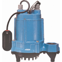 Pompes de puisard/pour effluents pour temp&eacute;ratures &eacute;lev&eacute;es, 50 gal./h, 115 V, 10,1 A, 1/3 CV Cantin et fils