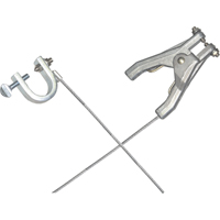 Heavy-Duty Bonding & Grounding Wire Assemblies - Hand Clamps & C-Clamps Cantin et fils