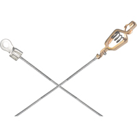 Light-Duty Bonding & Grounding Wire Assemblies - Alligator Clip & 1/4" Terminal Connectors Cantin et fils