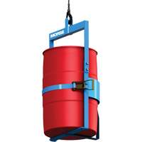 Appareil de levage pour baril avec crochet sur le dessous, Cap. 1000 lb/454 kg Cantin et fils