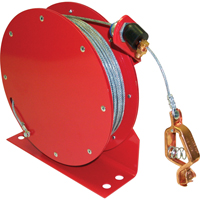 Retractable Grounding Wires, 100' Length, Heavy-Duty Cantin et fils