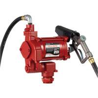 AC Utility Rotary Vane Pumps with Nozzle, 115 V, 20 GPM Cantin et fils