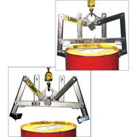 Leveurs de baril verticaux automatiques, 55 gal. US (45 gal. imp.), Cap. 1000 lb/454 kg Cantin et fils