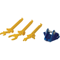 Appareils de levage &agrave; usages multiples avec cl&eacute;s pour barils, 30 - 55 gal. US (25 - 45 gal. imp.), Cap. 800 lb/362 kg Cantin et fils