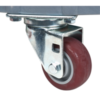 Socle roulant pour baril de confinement des fuites, 24,25" dia. X 7,625" h, Cap. de d&eacute;versement 1,5 gal. US Cantin et fils