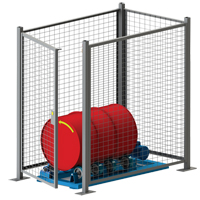 Guard Enclosure Kit for Hydra-Lift Drum Rotator / Roller Cantin et fils