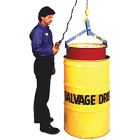 Leveur de baril et Overpack, 55 - 85 gal. US (45 - 70 gal. imp.), Cap. 1000 lb/454 kg Cantin et fils
