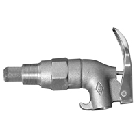Soupape de baril en zinc avec pare-flamme, Alliage de zinc, entr&eacute;e NPT 3/4" Cantin et fils