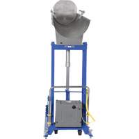 Portable Hydraulic Drum Dumper, For 30 - 55 US Gal. (25 - 45.8 Imperial Gal.) Cantin et fils