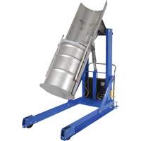 Portable Hydraulic Drum Dumper, For 30 - 55 US Gal. (25 - 45.8 Imperial Gal.) Cantin et fils