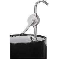 Rotary Type Drum Pump, Stainless Steel, Fits 55 Gal., 12 oz./Stroke Cantin et fils