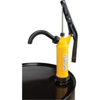 Lever-Type Drum Pump, Polypropylene, 14 oz./Stroke, Fits 5-55 Gal. Cantin et fils