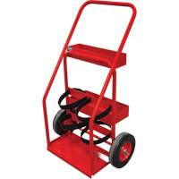 Hot Works Fire Prevention Cart, Semi-Pneumatic Wheels, 17.75" W x 8.9" L Base, 100 lbs. Cantin et fils