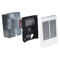 Fan-Forced Zonal Wall Heater, Wall Mounted Cantin et fils