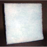 Synthetic Media Filters, Pad, MERV 5, 20" W x 2" D x 18" H Cantin et fils