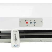 Air Curtain with Remote Control, 2 Speeds Cantin et fils