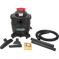 Vacuum, Wet-Dry, 6 HP, 16 US Gal. (60.6 Litres) Cantin et fils