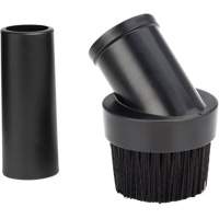 Brosse ronde 1-1/2" avec adaptateur 1-1/4" Cantin et fils