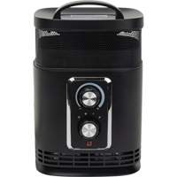 360 Degree Surround Portable Heater, Ceramic, Electric, 5200 BTU/H Cantin et fils