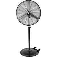 Non-Oscillating Pedestal Fan with Casters, Industrial, 3 Speed, 30" Diameter Cantin et fils
