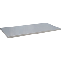 Armoires robustes &agrave; portes creuses - Tablette additionnelle, 38" x 17", Capacit&eacute; de 500 lb, Acier, Gris Cantin et fils