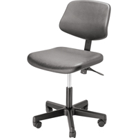 Ergonomic Seating, Polyurethane, Black, 250 lbs. Capacity Cantin et fils