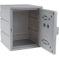 Locker, 15" x 15" x 18", Grey, Assembled Cantin et fils
