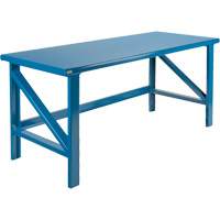 Extra Heavy-Duty Workbenches - All-Welded Benches, Steel Surface Cantin et fils