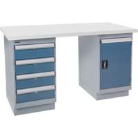 &eacute;tabli pr&eacute;conçu, 72" la x 30" p x 34" h, Capacit&eacute; 2500 lb Cantin et fils