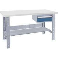 &eacute;tabli pr&eacute;conçu, 72" la x 30" p x 34" h, Capacit&eacute; 2500 lb Cantin et fils