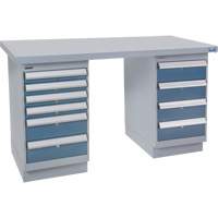 &eacute;tabli pr&eacute;conçu, 60" la x 36" p x 34" h, Capacit&eacute; 2500 lb Cantin et fils