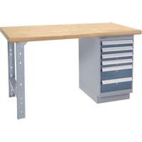 &eacute;tabli pr&eacute;conçu, Cap 2500 lb, 60" la x 36" p, 34" h Cantin et fils