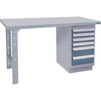 &eacute;tabli pr&eacute;conçu, 72" la x 36" p x 34" h, Capacit&eacute; 2500 lb Cantin et fils