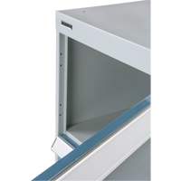 Two-Door Pedestal Workbench, 28" H x 18" W x 21" D Cantin et fils