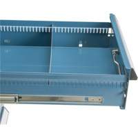 Three-Drawer Pedestal Workbench, 18" W x 21" D x 28" H Cantin et fils