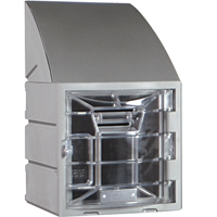 Locker, 12" x 15" x 12", Grey, Assembled Cantin et fils